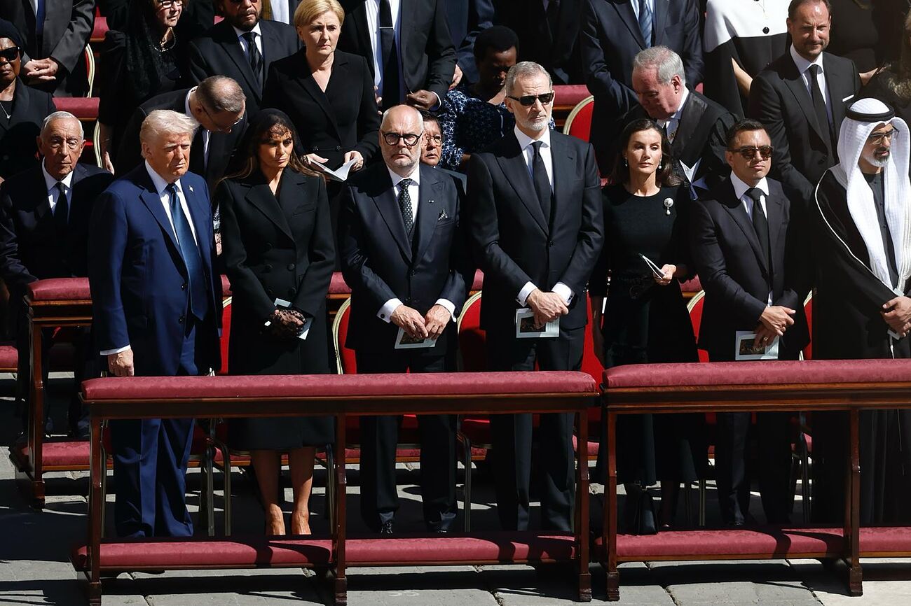 Los Reyes y los Trump, juntos