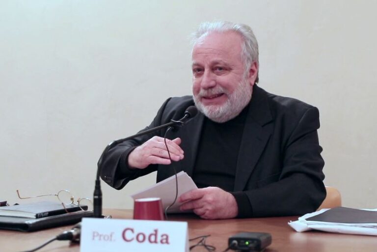Piero Coda: “La teología es sinodal”