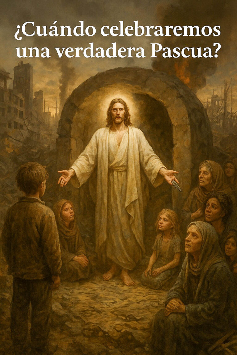 ¿Cuándo celebraremos una verdadera Pascua?
