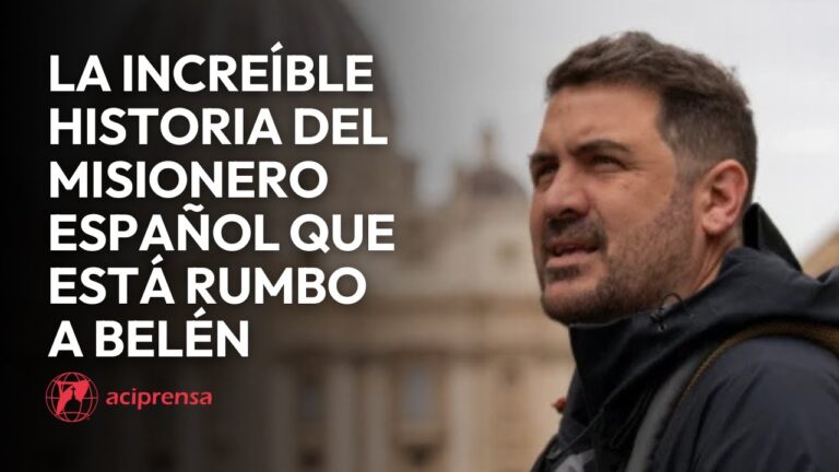 La increíble historia del misionero español que está rumbo a Belén