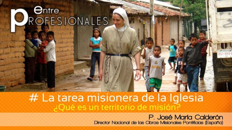 E.P. La tarea misionera de la Iglesia: ¿Qué es un territorio de misión?