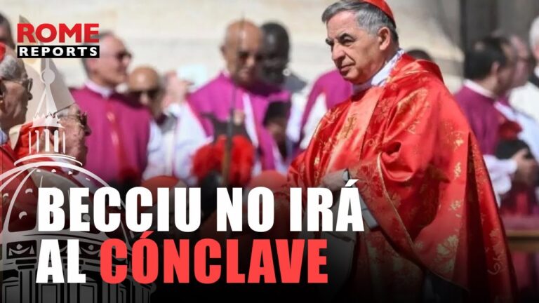 Becciu no irá al cónclave: “Obedeceré la voluntad del papa como siempre hice”