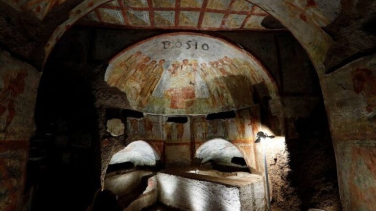 Nuevos descubrimientos de arqueología en las catacumbas cristianas de Roma
