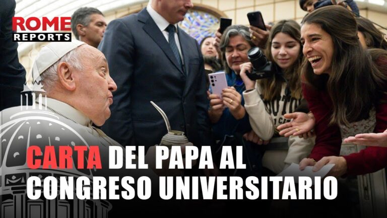 Francisco envía una carta a participantes del congreso universitario promovido por el Opus Dei