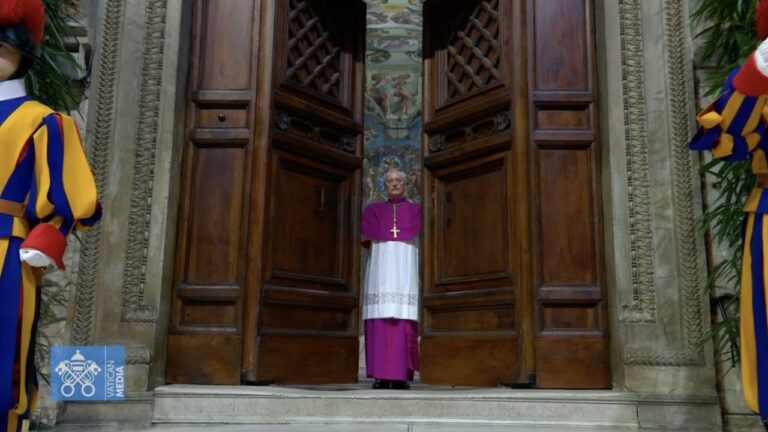 Así fue el momento del Extra Omnes