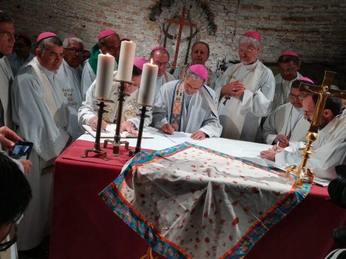 Obispos rememoraron el pacto de las Catacumbas