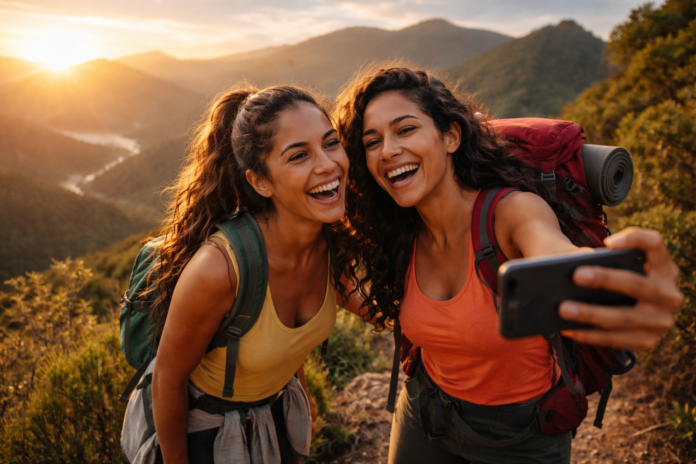 Aventira en la montaña