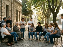 Un oratorio callejero en una tarde cualquiera