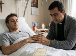 Visita a joven enfermo
