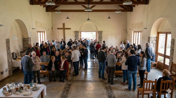 Recepción en Salón Parroquial
