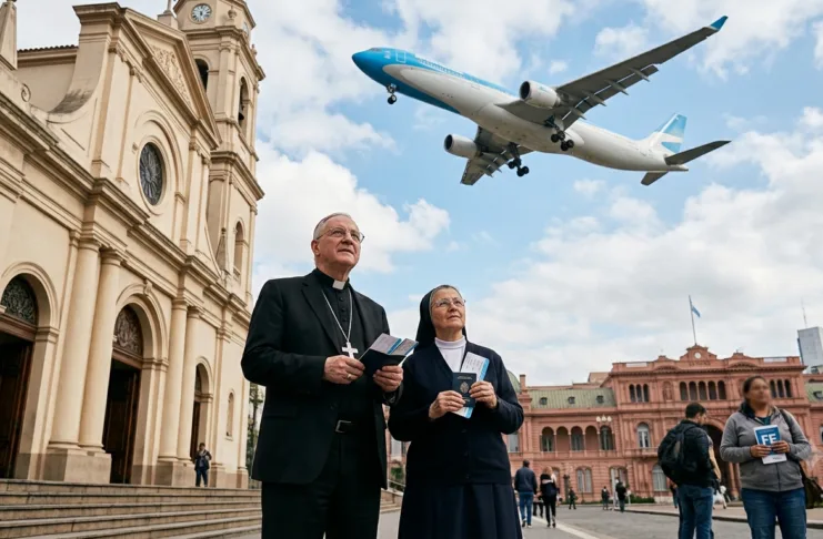 Pasajes Gratis para la iglesia católica argentina