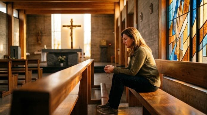 Persona en oración